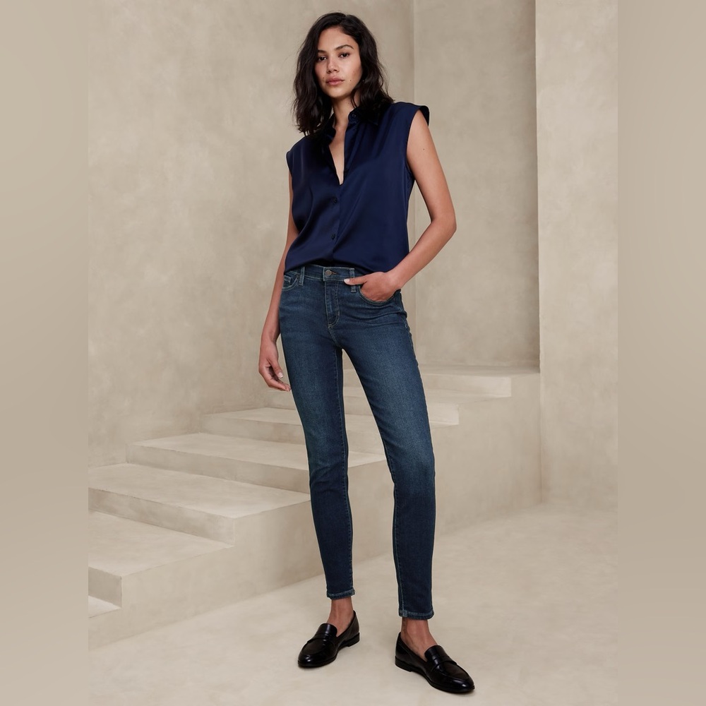 Banana Republic Women’s New Perfect Skinny Premium Denim